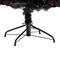 7ft. Pre-Lit Black Artificial Christmas Tree, Clear LED Lights